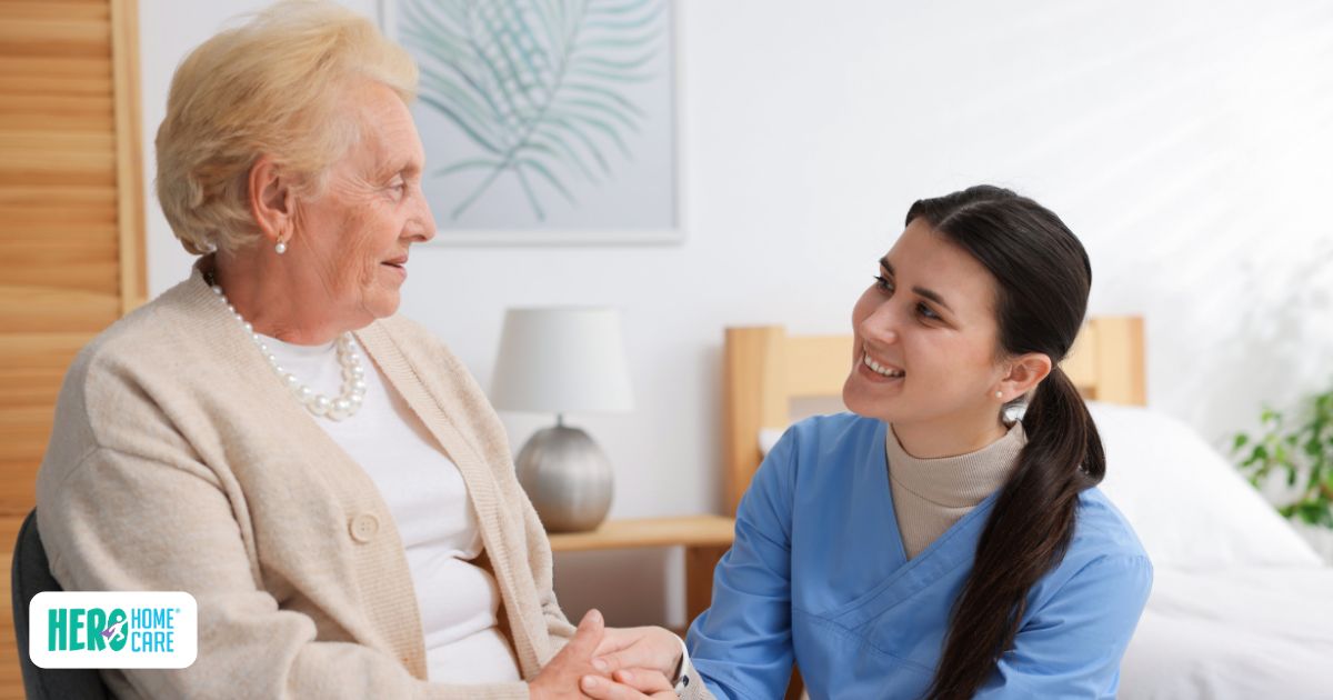 In-home Alzheimer&rsquo;s care focused on emotional reassurance, safety, and respectful communication.