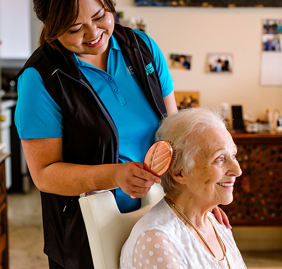 at home personal care by hero home care