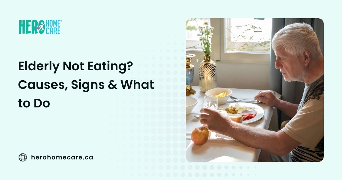What To Do When Seniors Stop Eating Properly