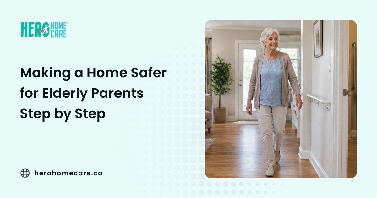 How to Create a Safe Home Environment for Aging Parents