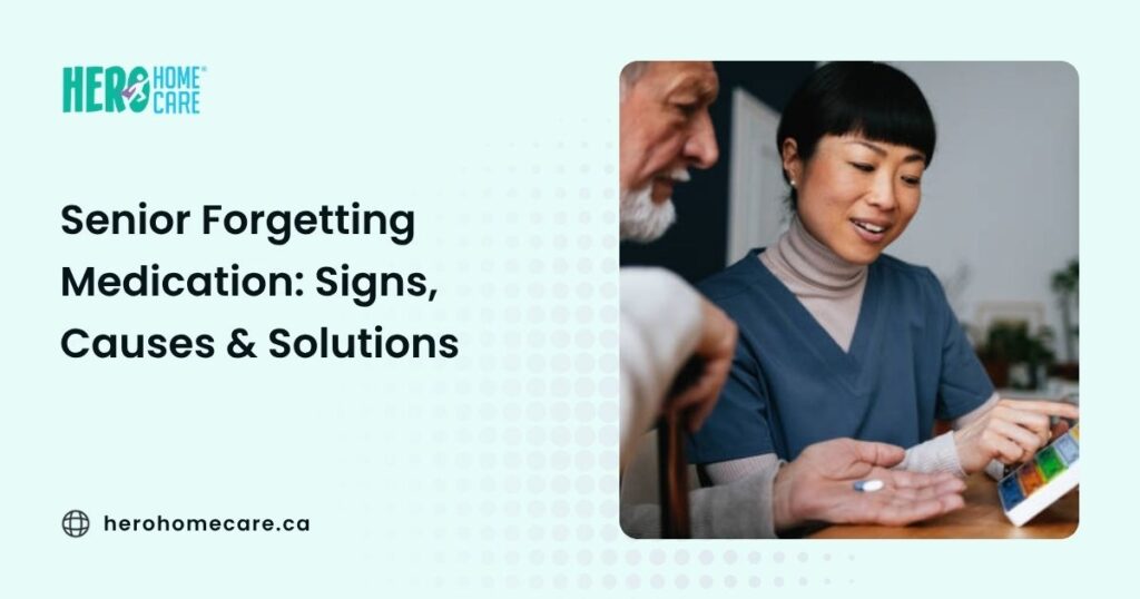 Signs Your Senior Parent Is Forgetting Medication, And What to Do