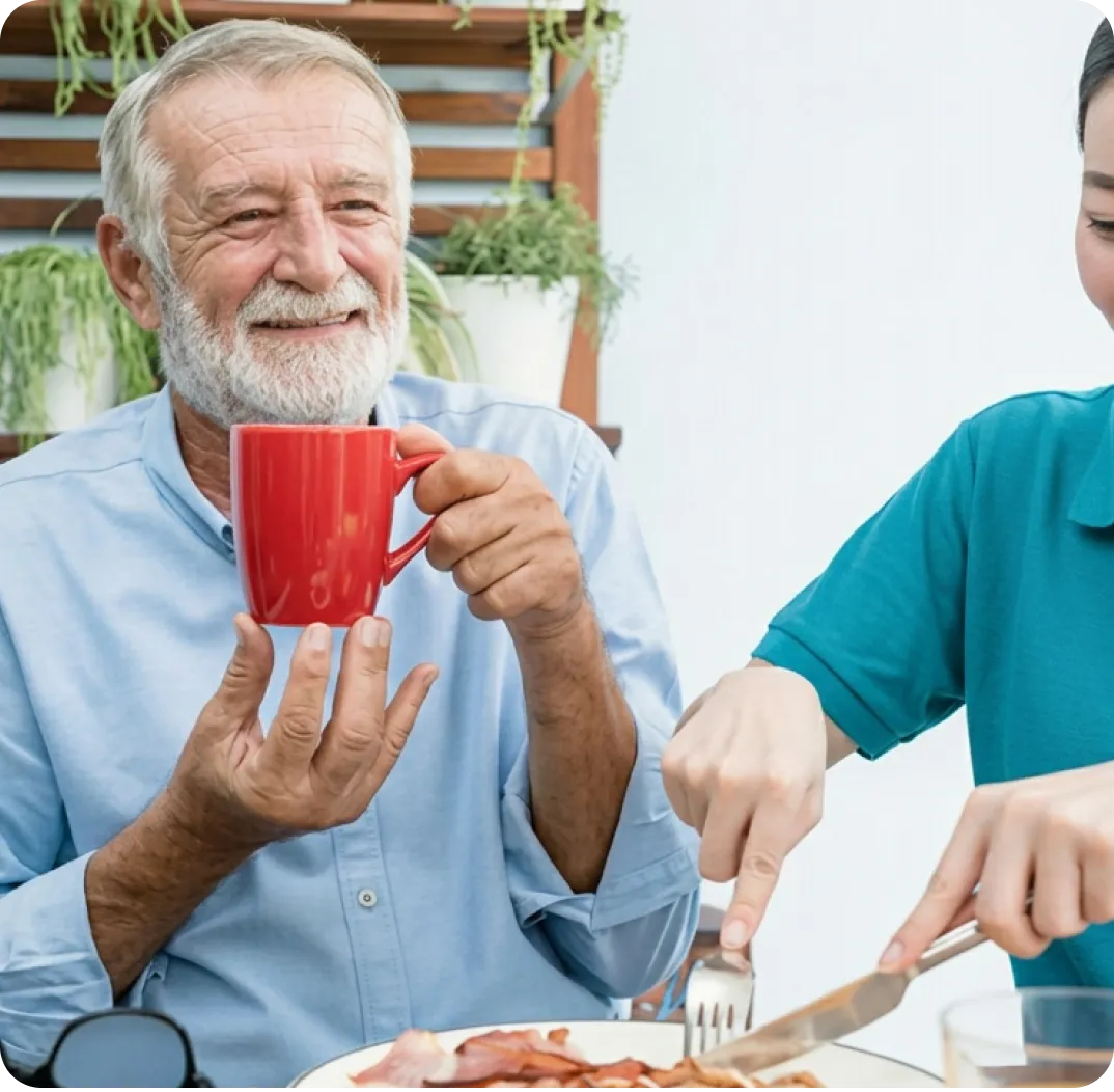 Hero Home Care nurse providing diabetes support in a Vancouver home