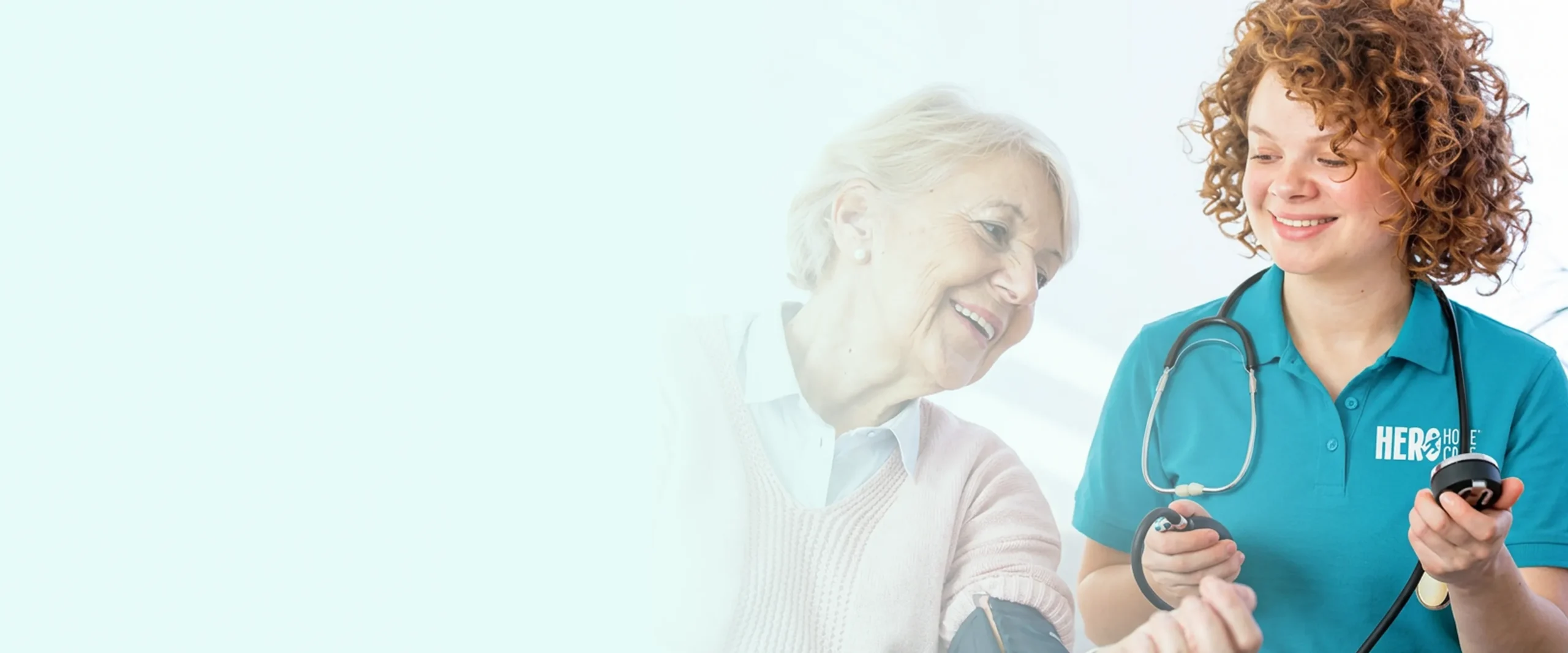 Caregiver supporting a senior with diabetes management at home in Vancouver