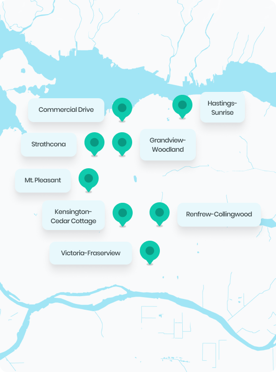 Communities hero home care serve around East Vancouver